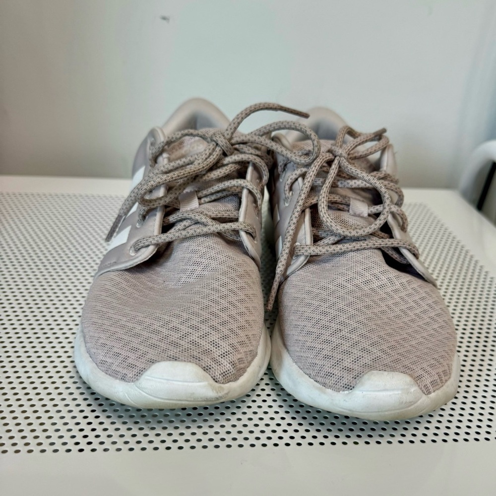 ADIDAS Pink Women's Cloudfoam Qt Racer Running Shoes B43758 Size 7.5